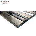 high quality peel and stick metal Black glass mix metal strip tile mosaic for fireplace kitchen decoration